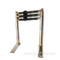 Stainless steel ship boarding platform ladder